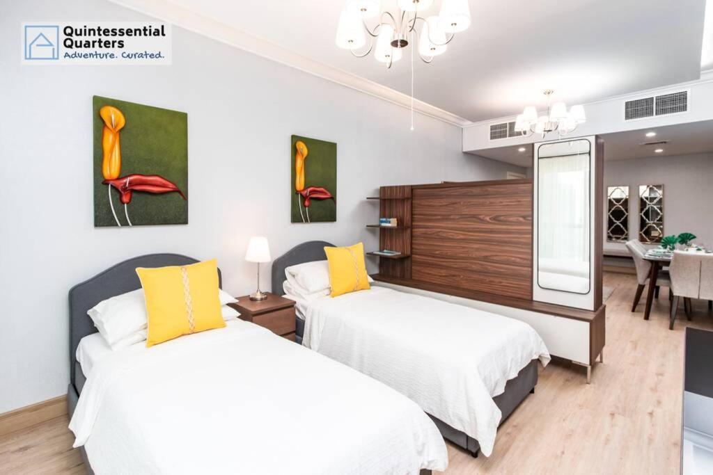 Downtown Cozy Home + Partitioned Living Room ดูไบ ภายนอก รูปภาพ
