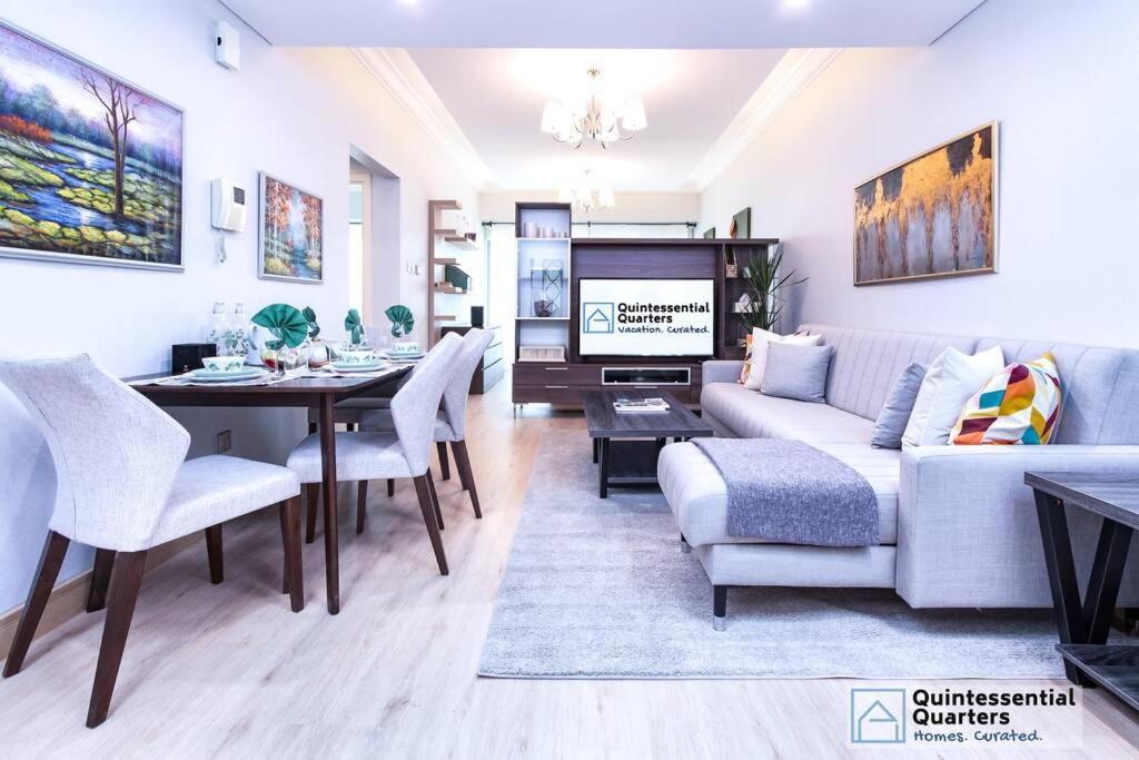 Downtown Cozy Home + Partitioned Living Room ดูไบ ภายนอก รูปภาพ